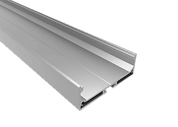 Накладной профиль LC-LP-2060-2 Anod Накладной алюминиевый профиль 20х60 мм LC-LP-2060-2 анодированный