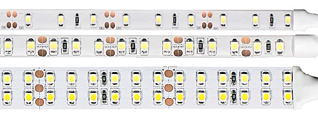 Плотность светодиодной ленты для разных светодиодных лент