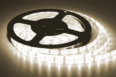 Светодиодная лента LC-2835-W-12W120 IP65 холодный белый