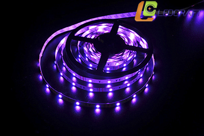 Светодиодная лента LEDcraft SMD 5050 7.2 Ватт на метр 30 диодов на метр IP 33 RGB Многоцветная